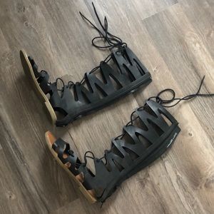 Super chill gladiator sandals!